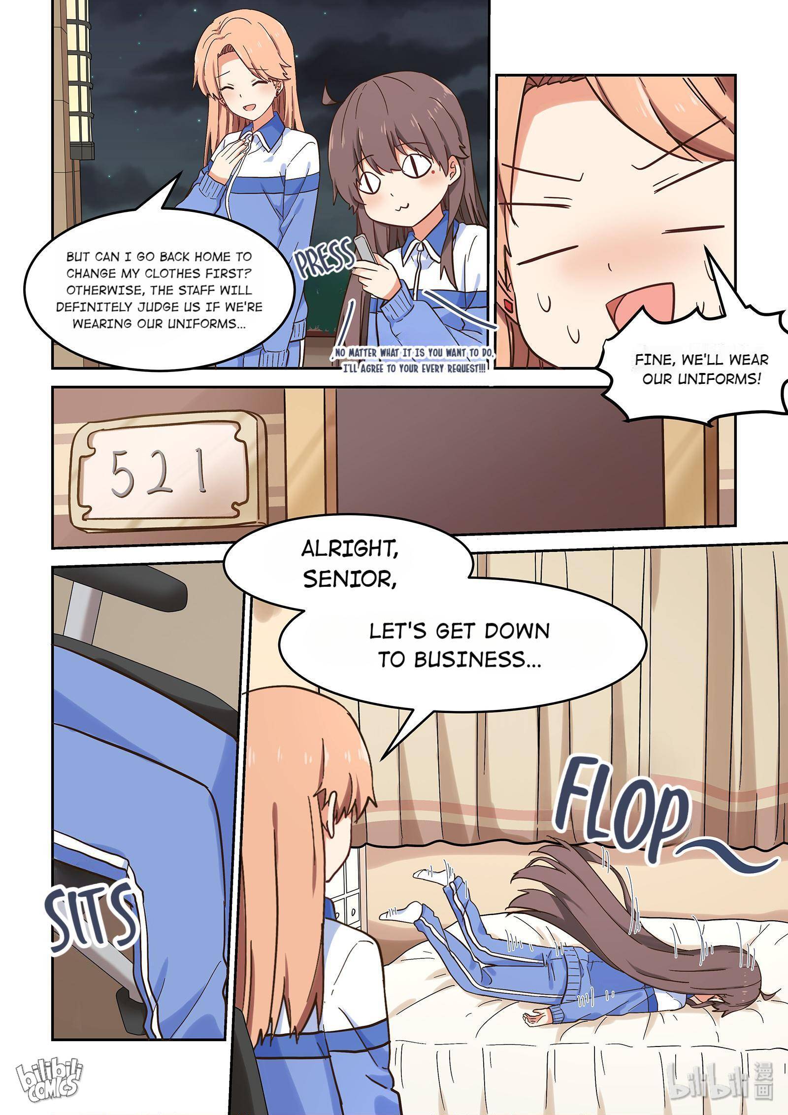 I Decided to Offer Myself to Motivate Senpai Chapter 47 - page 11