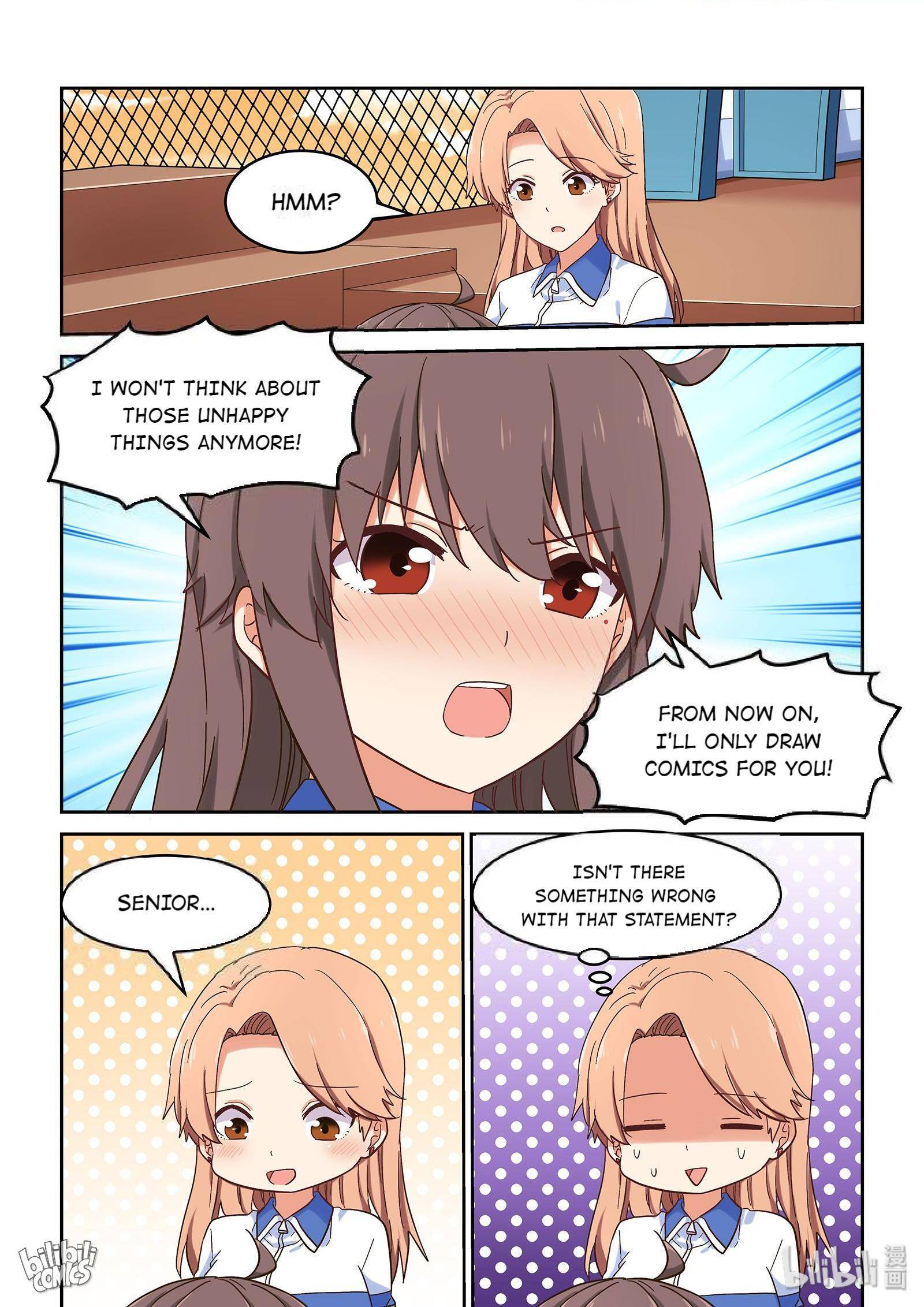 I Decided to Offer Myself to Motivate Senpai Chapter 47 - page 4