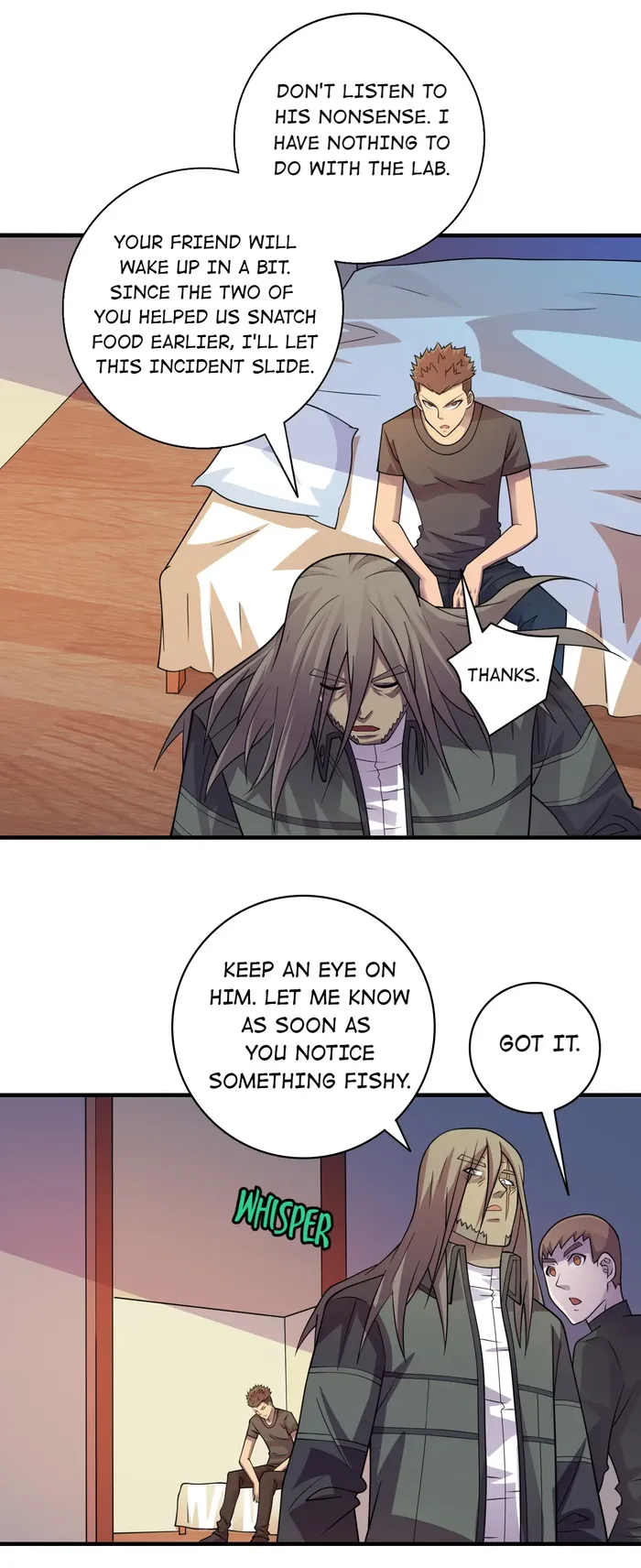 I am picking up attributes and items in last days Chapter 180 - page 4