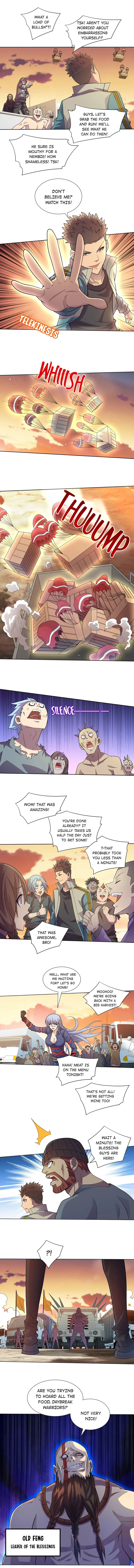 I am picking up attributes and items in last days Chapter 178 - page 3