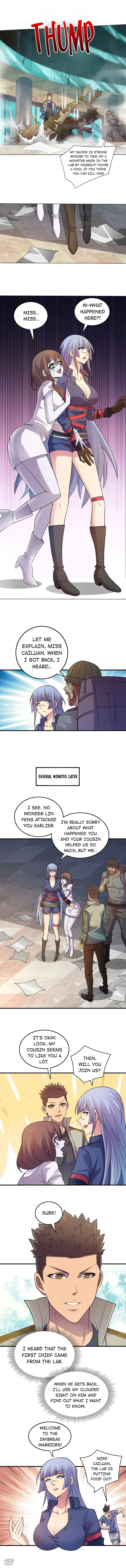I am picking up attributes and items in last days Chapter 177 - page 4