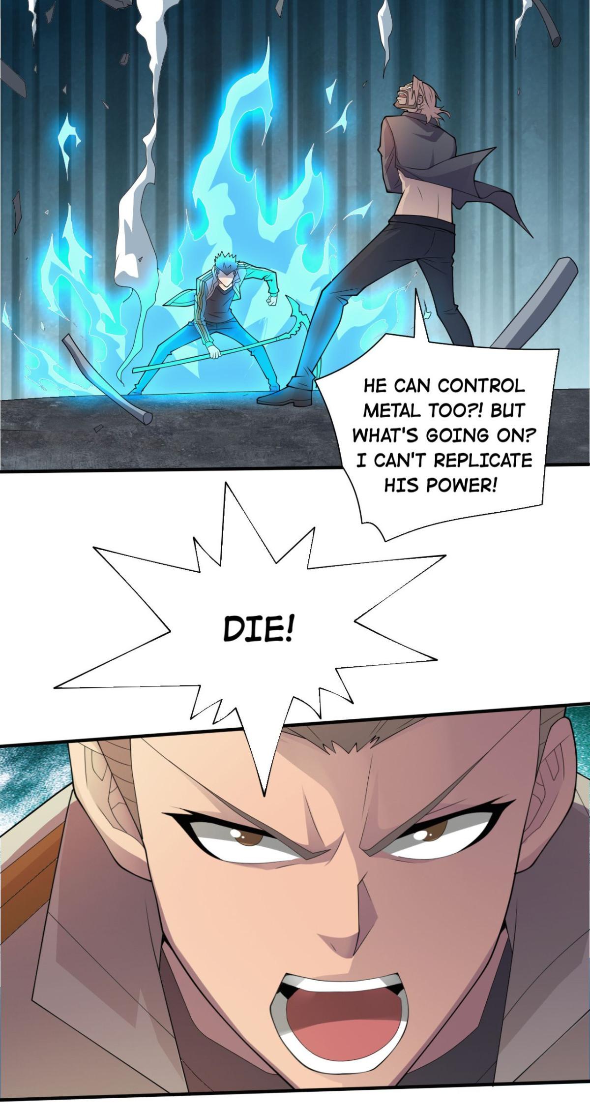 I am picking up attributes and items in last days Chapter 159 - page 14