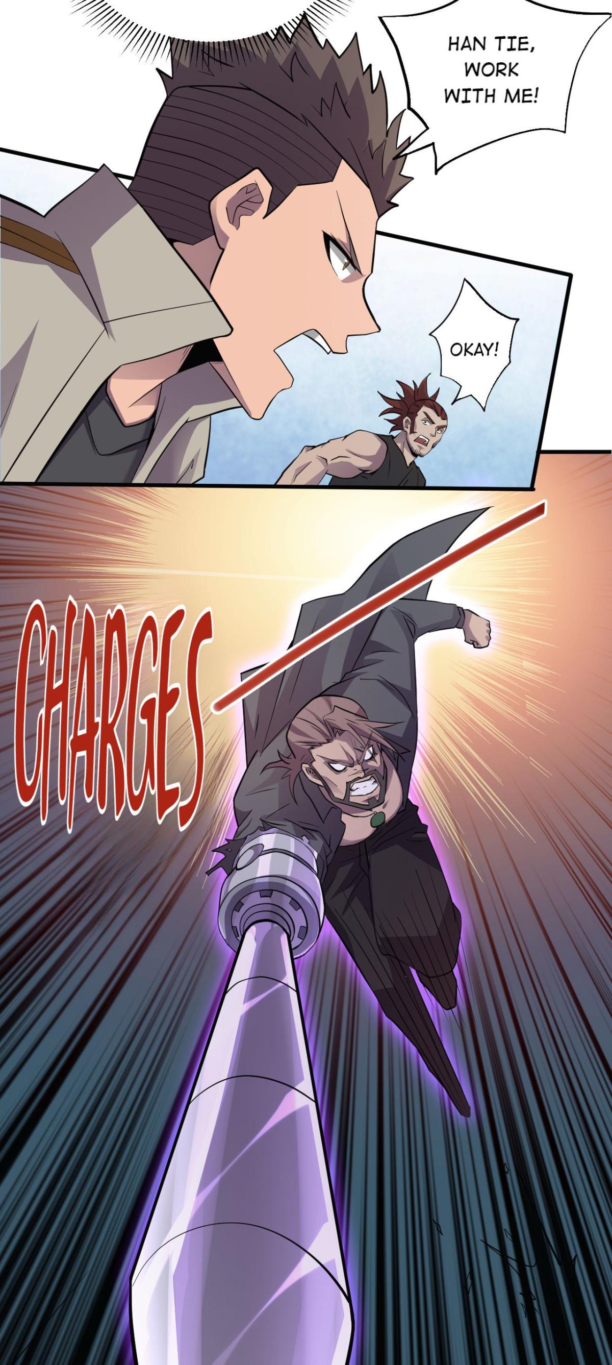I am picking up attributes and items in last days Chapter 159 - page 19