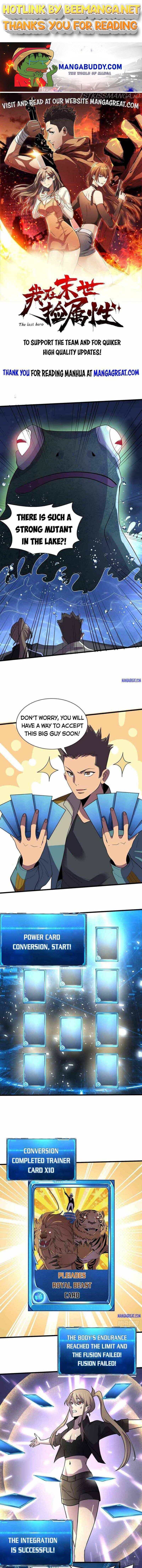 I am picking up attributes and items in last days Chapter 136 - page 1