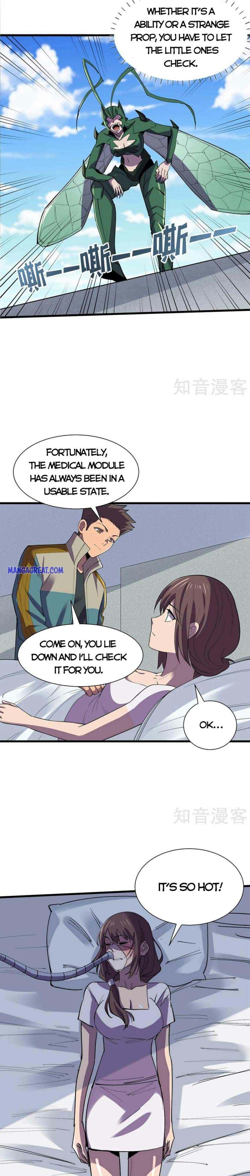 I am picking up attributes and items in last days Chapter 131 - page 4