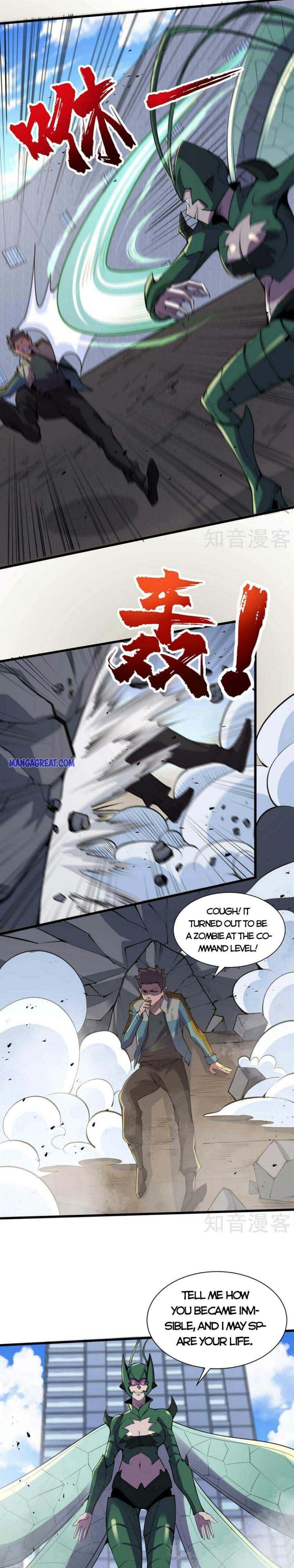 I am picking up attributes and items in last days Chapter 131 - page 8