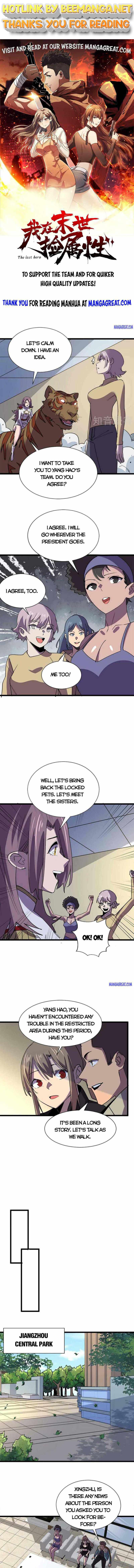 I am picking up attributes and items in last days Chapter 128 - page 1