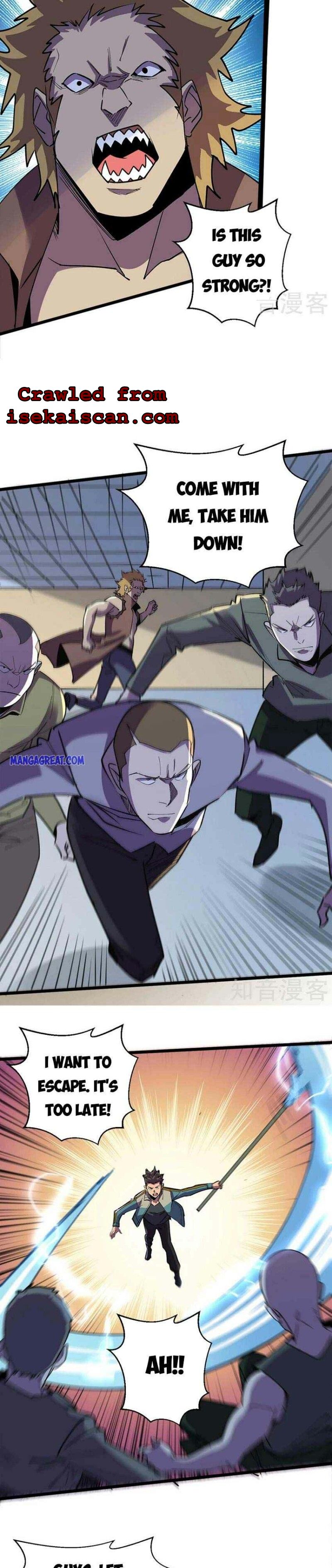 I am picking up attributes and items in last days Chapter 127 - page 7