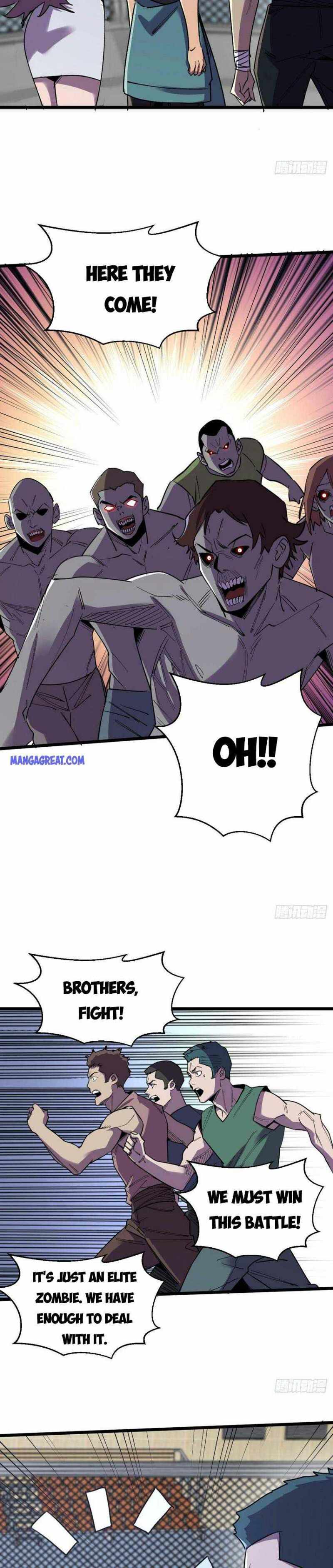 I am picking up attributes and items in last days Chapter 122 - page 5