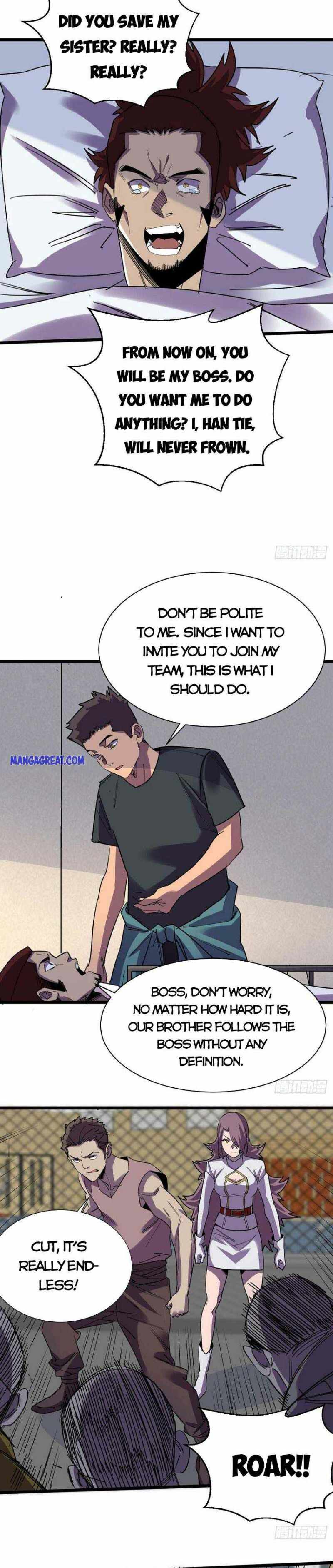 I am picking up attributes and items in last days Chapter 122 - page 7