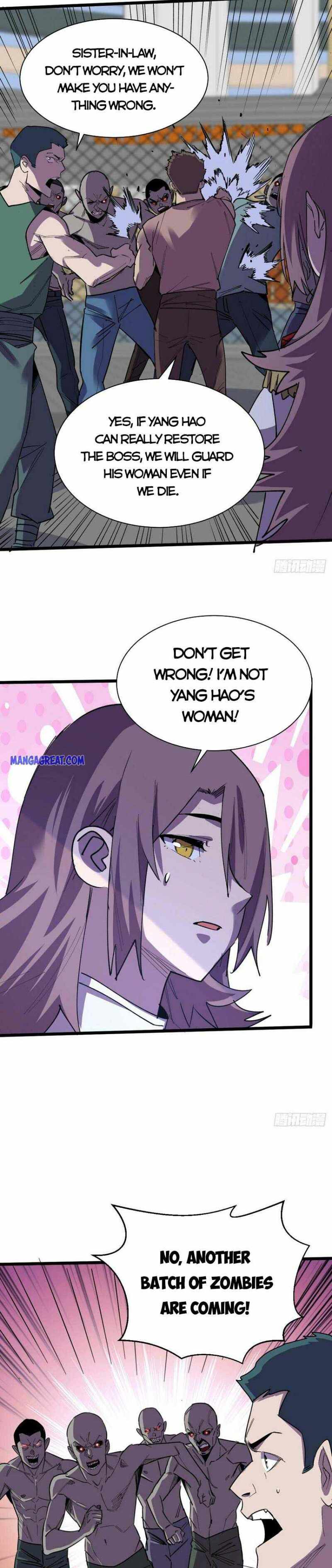 I am picking up attributes and items in last days Chapter 122 - page 8