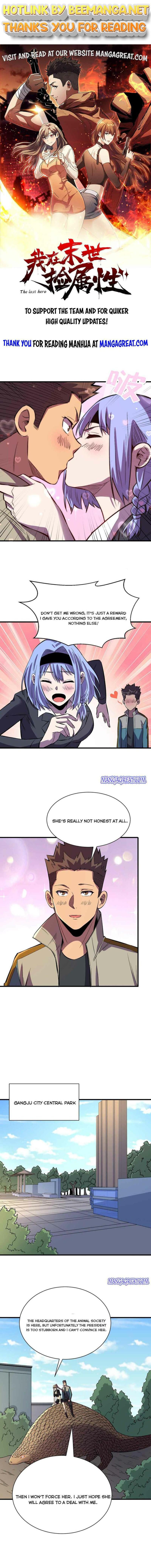 I am picking up attributes and items in last days Chapter 104 - page 1