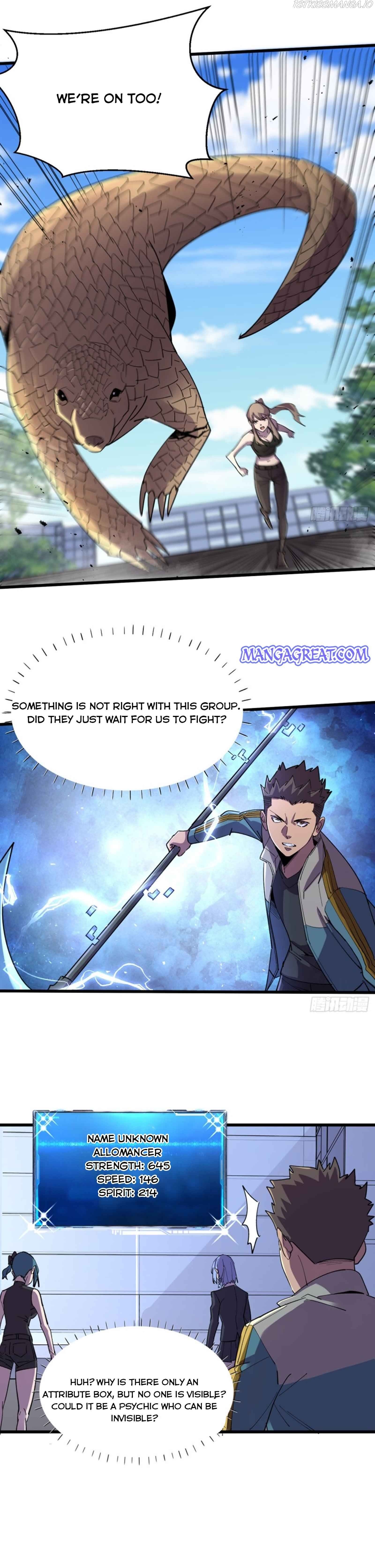 I am picking up attributes and items in last days Chapter 91 - page 3