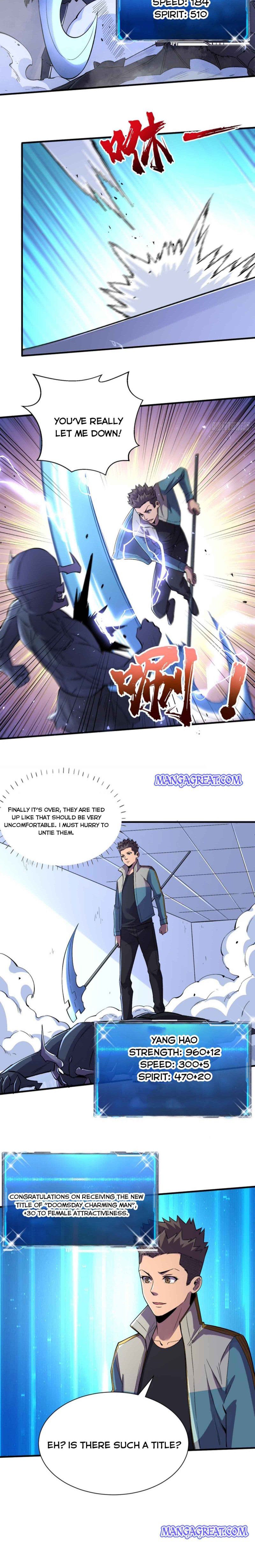 I am picking up attributes and items in last days Chapter 89 - page 2