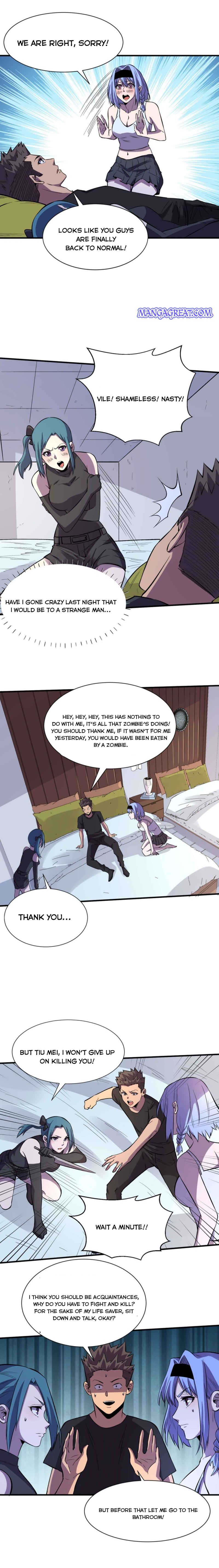 I am picking up attributes and items in last days Chapter 89 - page 5