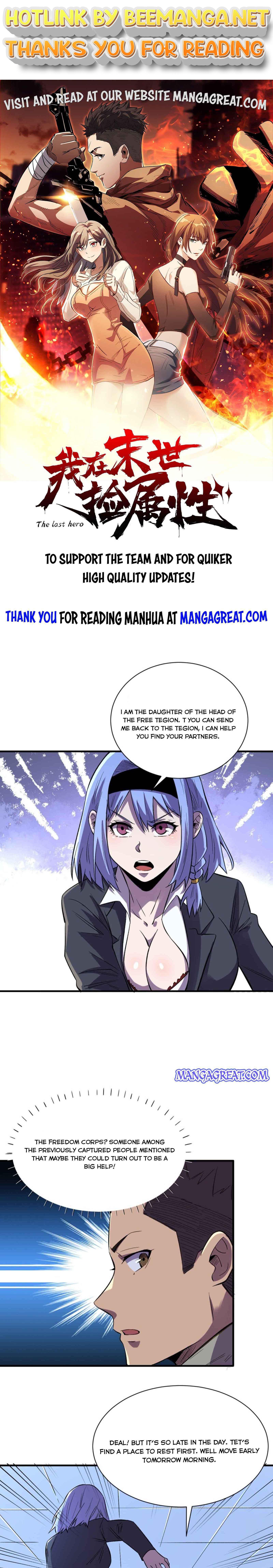 I am picking up attributes and items in last days Chapter 87 - page 1