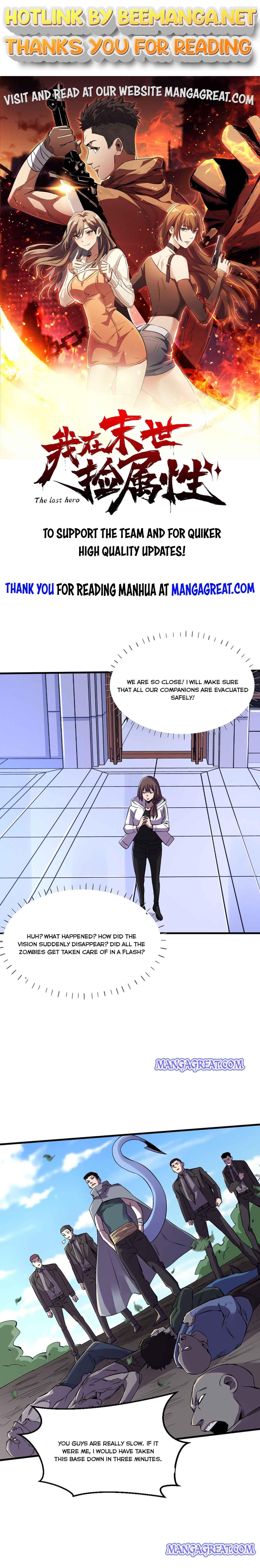 I am picking up attributes and items in last days Chapter 85 - page 1