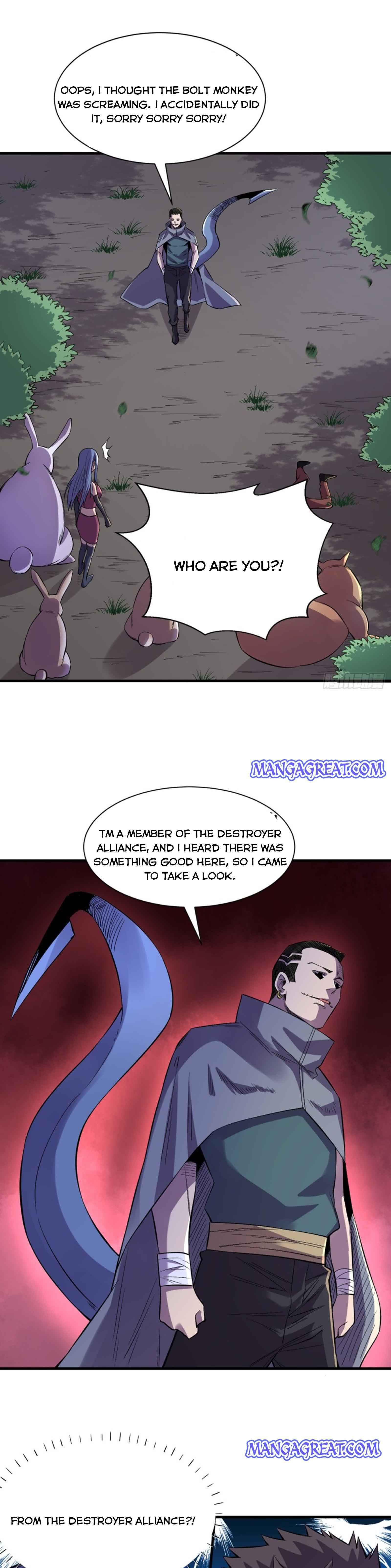 I am picking up attributes and items in last days Chapter 83 - page 9