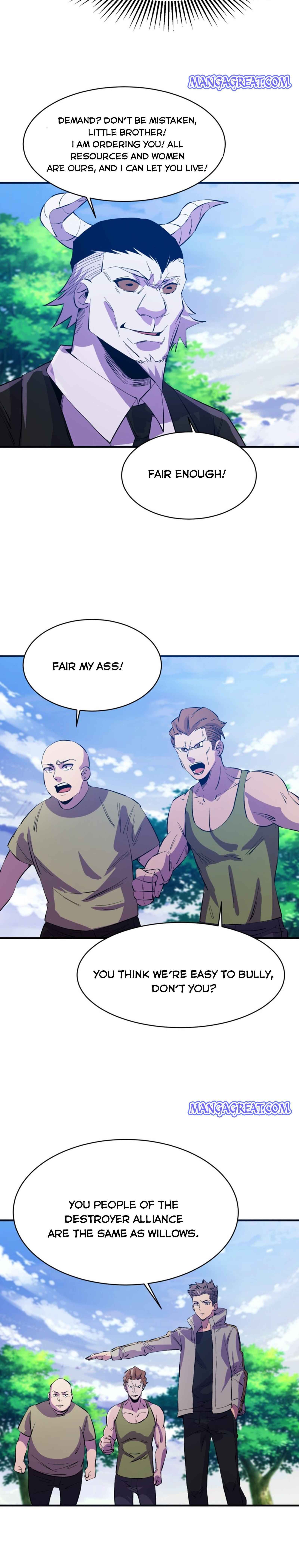 I am picking up attributes and items in last days Chapter 82 - page 2