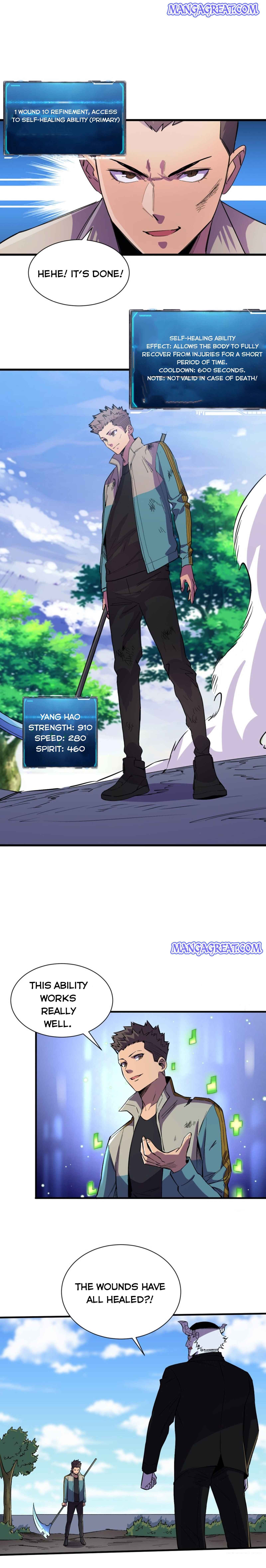 I am picking up attributes and items in last days Chapter 82 - page 8