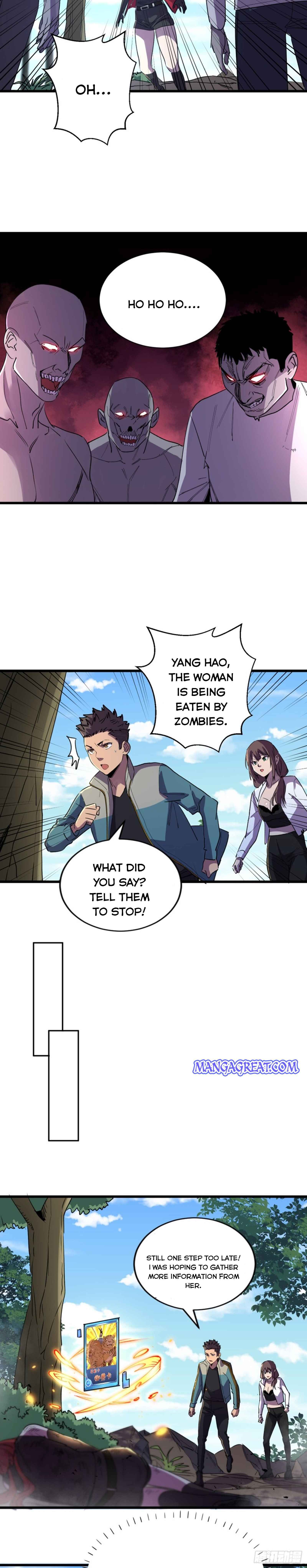 I am picking up attributes and items in last days Chapter 81 - page 4
