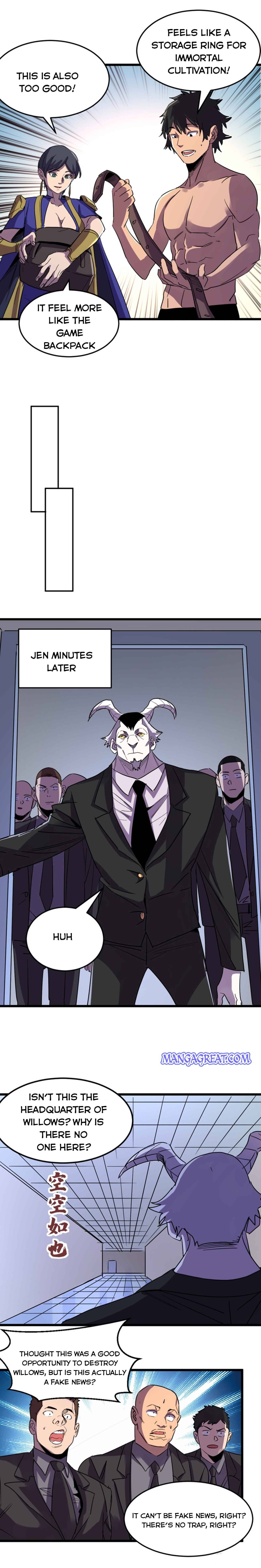 I am picking up attributes and items in last days Chapter 78 - page 4