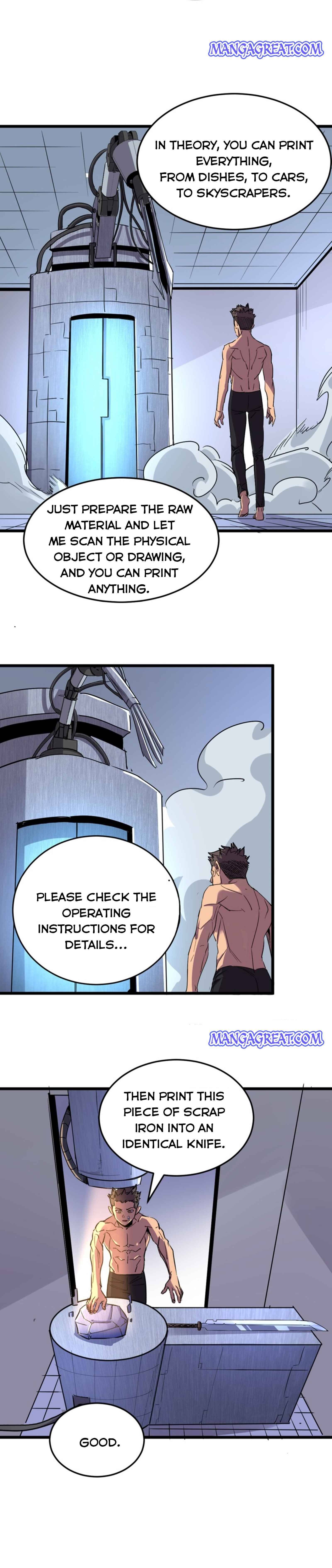I am picking up attributes and items in last days Chapter 78 - page 8