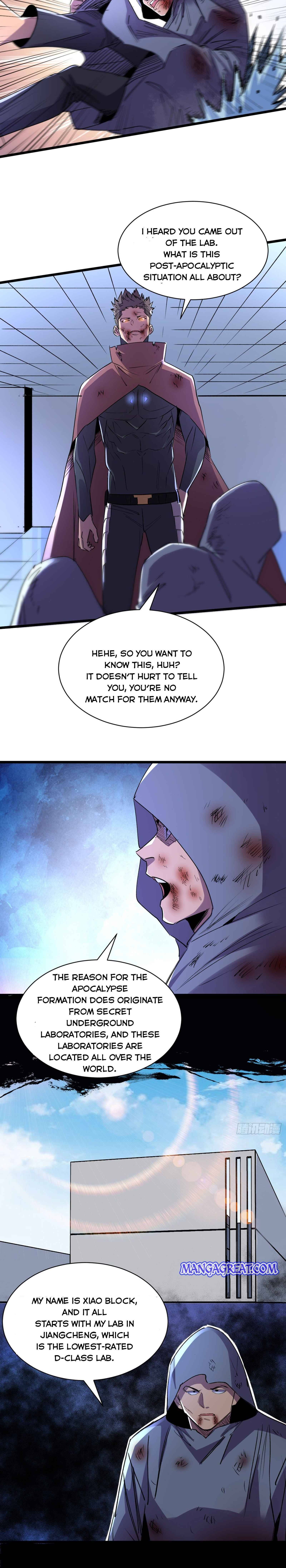 I am picking up attributes and items in last days Chapter 77 - page 8