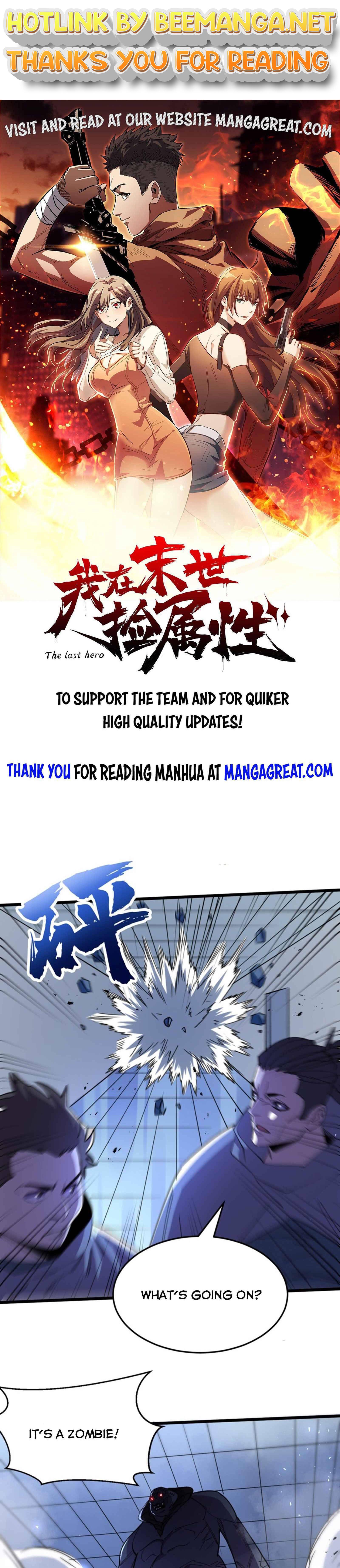 I am picking up attributes and items in last days Chapter 76 - page 1