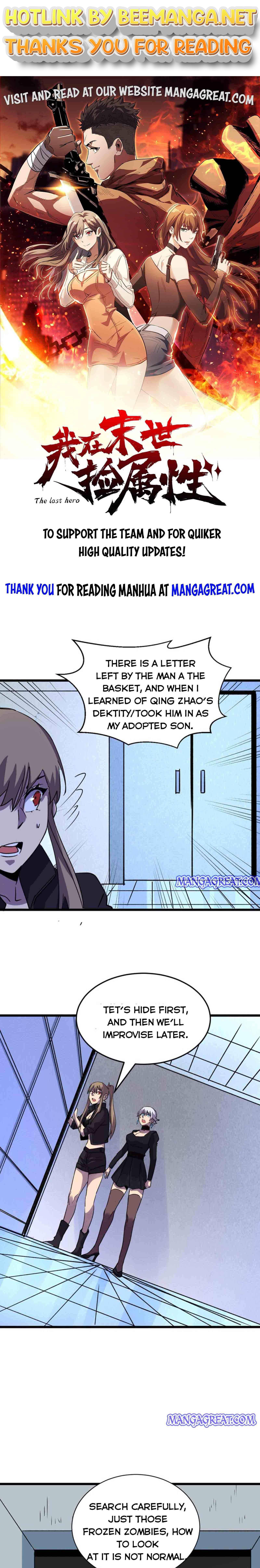 I am picking up attributes and items in last days Chapter 72 - page 1