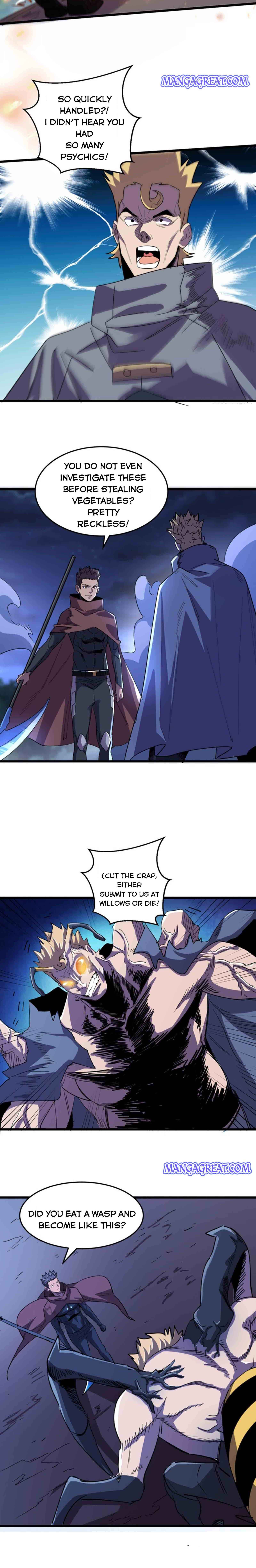 I am picking up attributes and items in last days Chapter 70 - page 4