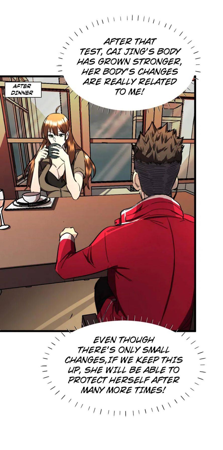 I am picking up attributes and items in last days Chapter 20 - page 29