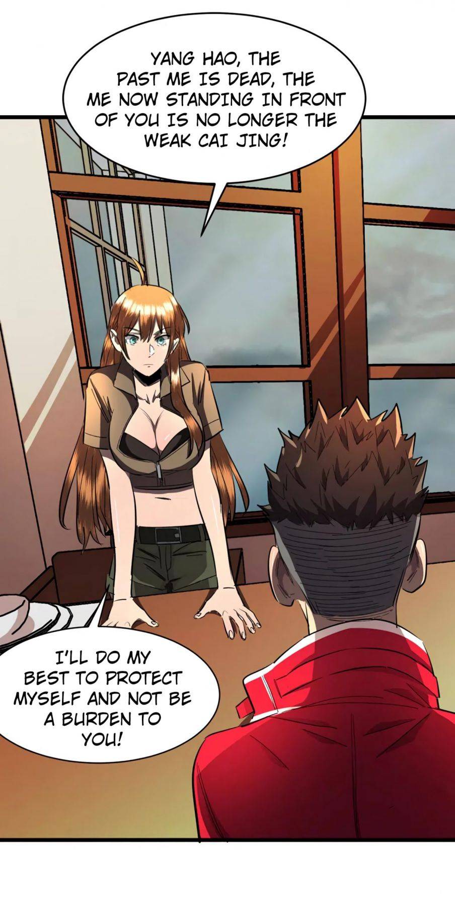 I am picking up attributes and items in last days Chapter 20 - page 34