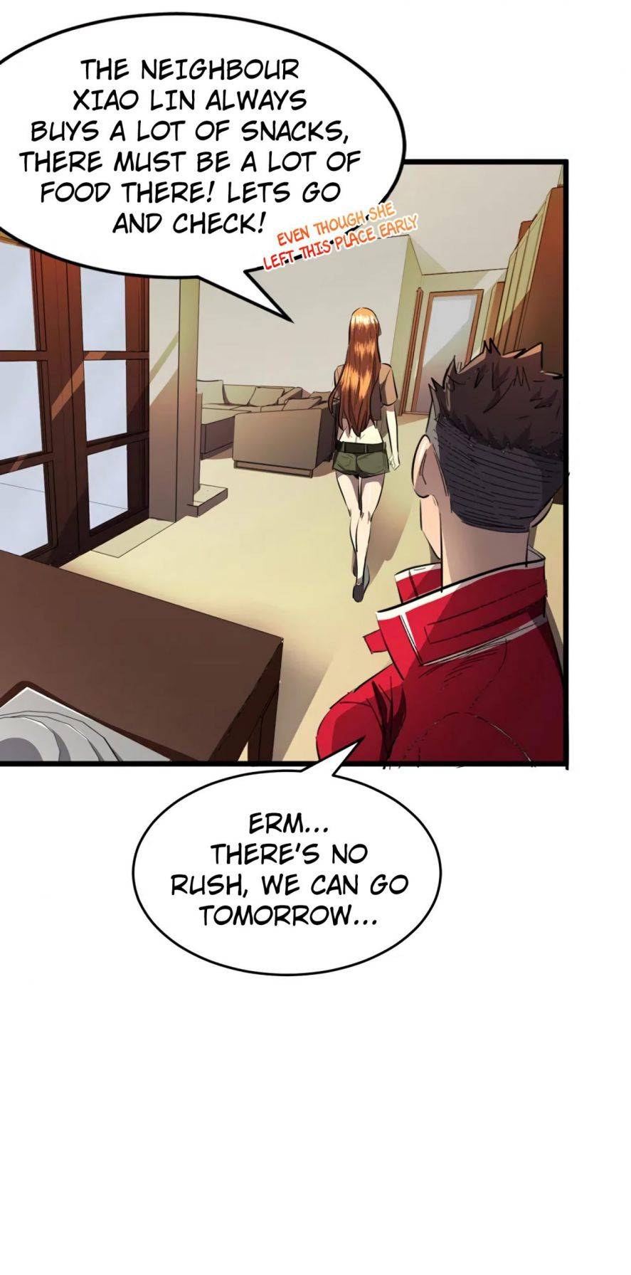 I am picking up attributes and items in last days Chapter 20 - page 36
