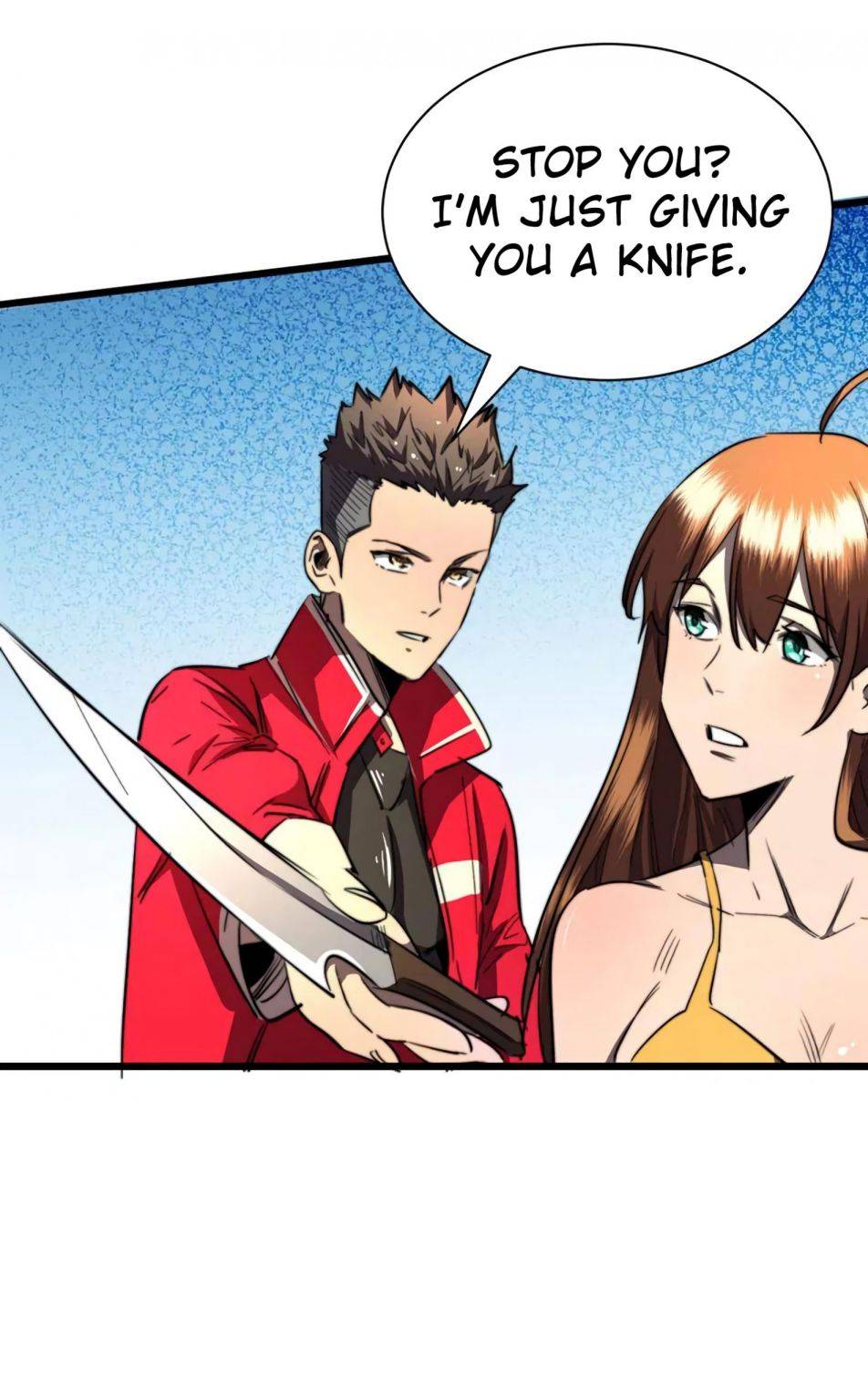 I am picking up attributes and items in last days Chapter 19 - page 15