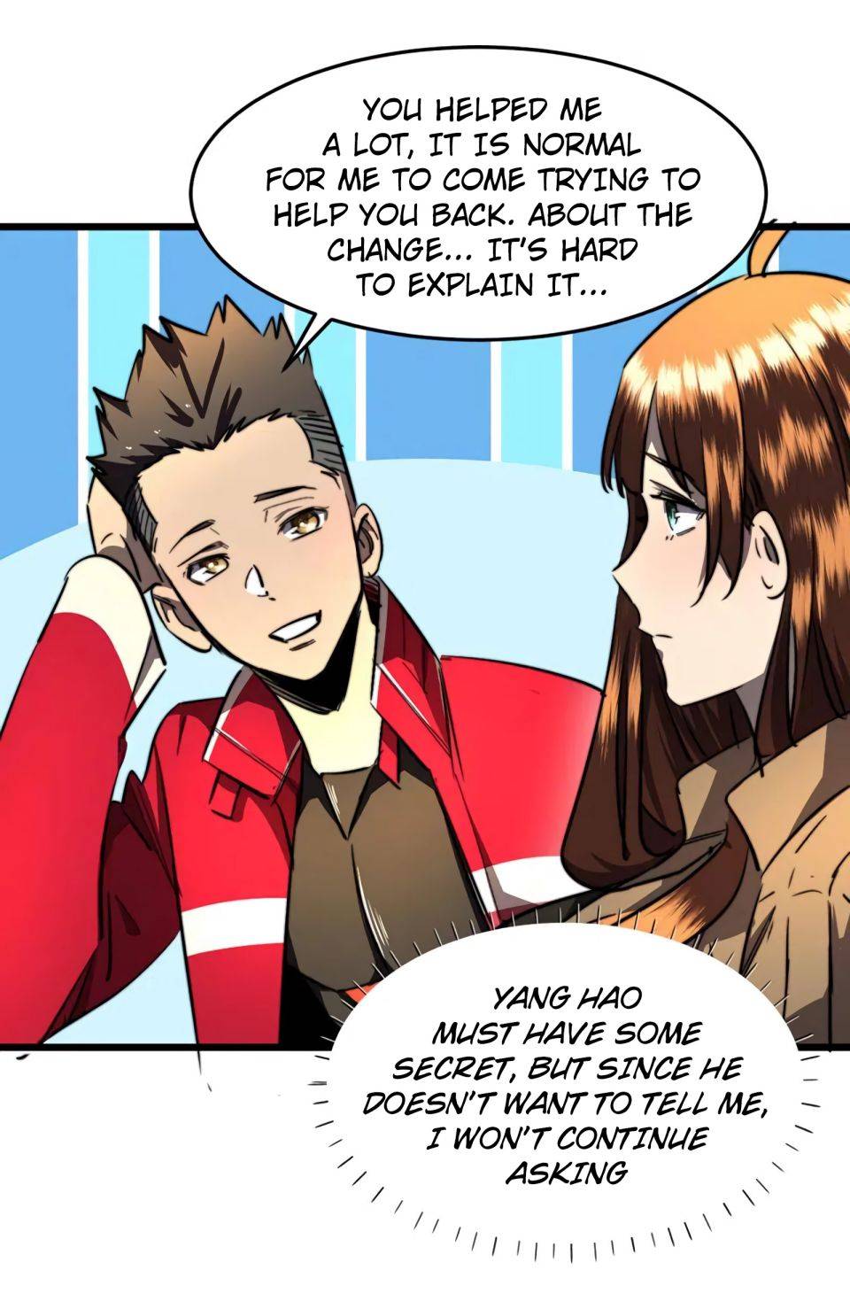 I am picking up attributes and items in last days Chapter 19 - page 25