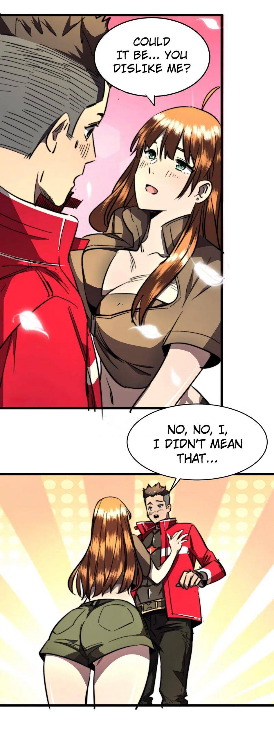 I am picking up attributes and items in last days Chapter 19 - page 28