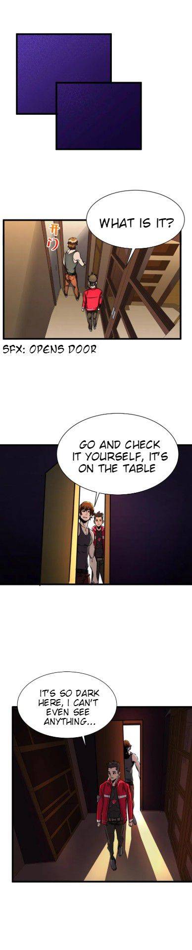 I am picking up attributes and items in last days Chapter 18 - page 11