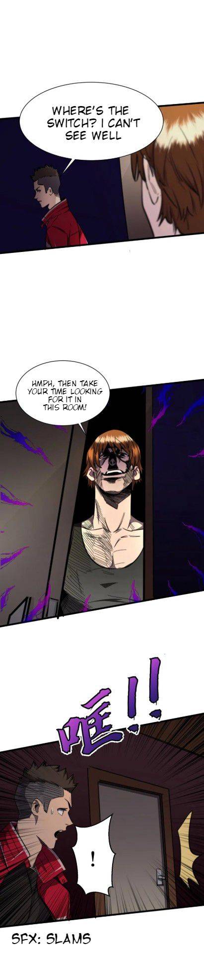 I am picking up attributes and items in last days Chapter 18 - page 12