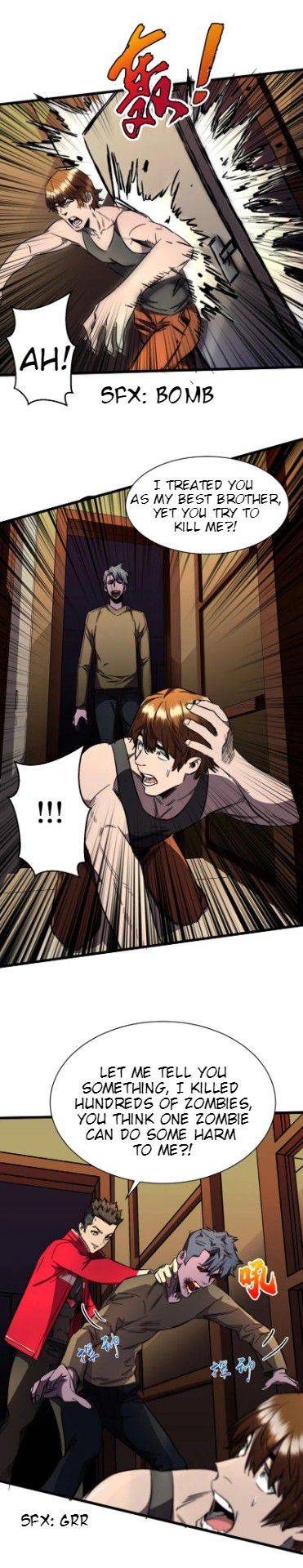 I am picking up attributes and items in last days Chapter 18 - page 14