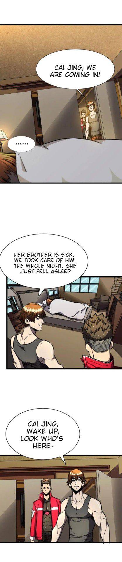 I am picking up attributes and items in last days Chapter 18 - page 7