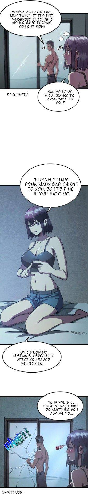 I am picking up attributes and items in last days Chapter 16 - page 17