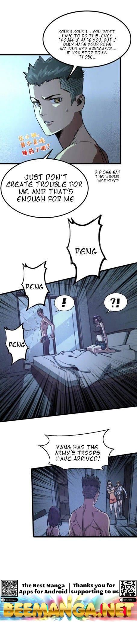 I am picking up attributes and items in last days Chapter 16 - page 18