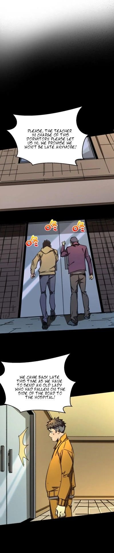 I am picking up attributes and items in last days Chapter 15 - page 11