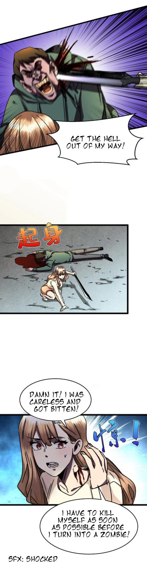 I am picking up attributes and items in last days Chapter 13 - page 8