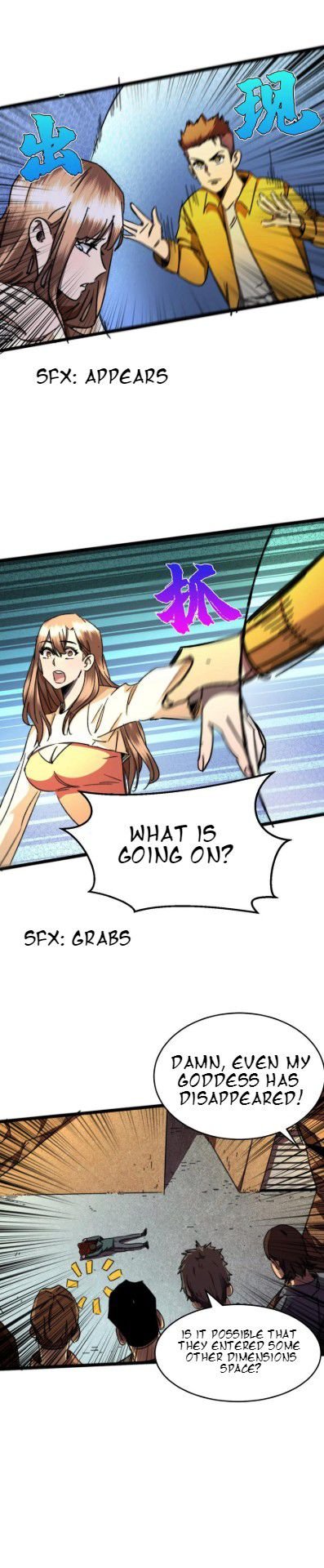 I am picking up attributes and items in last days Chapter 13 - page 9