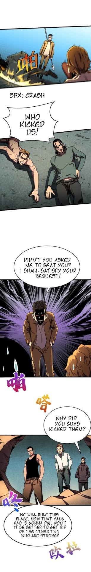 I am picking up attributes and items in last days Chapter 11 - page 7