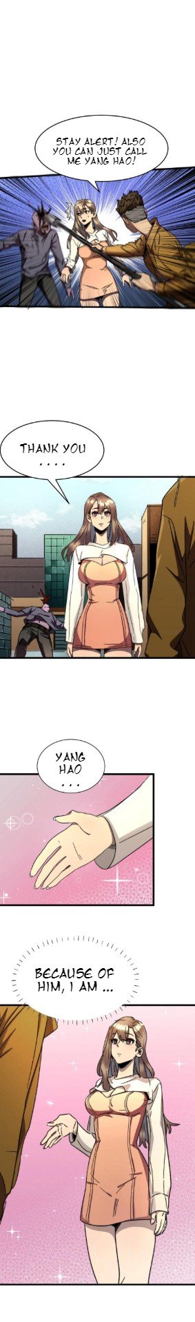 I am picking up attributes and items in last days Chapter 11 - page 9