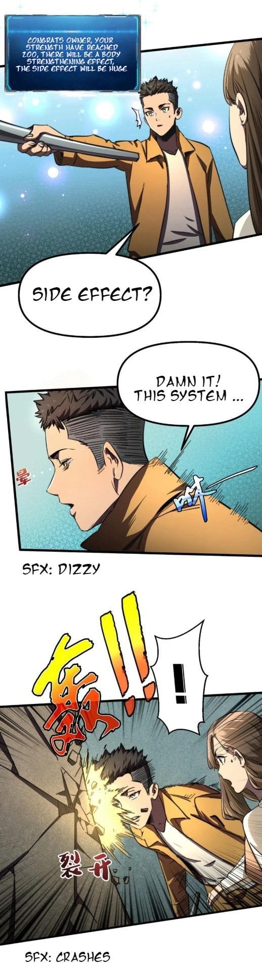 I am picking up attributes and items in last days Chapter 10 - page 12