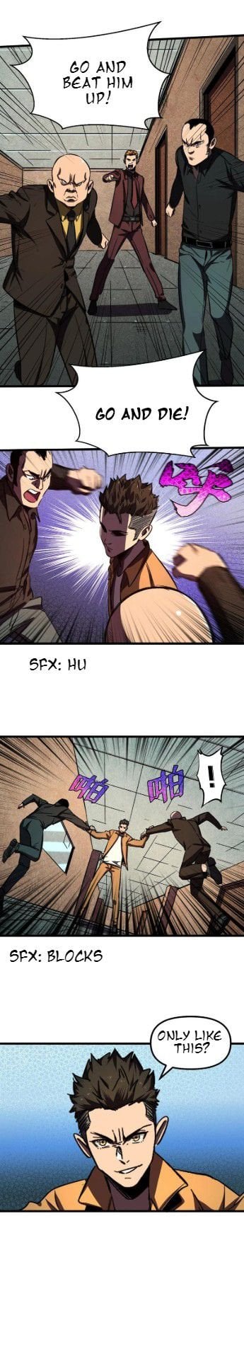 I am picking up attributes and items in last days Chapter 9 - page 14